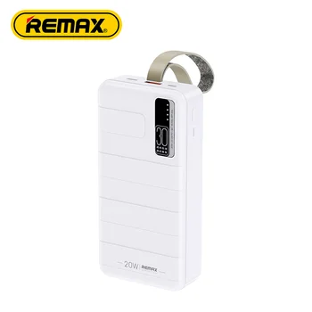 Remax Портативный Банк Питания 30000 мАч Qc22.5w Pd20W Rpp-506 Маленькая Быстрая Зарядка 2022 Заводской USB Type-C Powerbank Для Iph Huawei