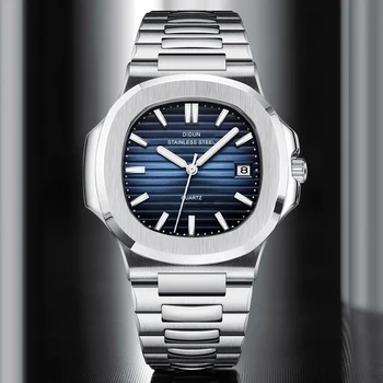 Мужские автоматические часы DIDUN, Японские механические часы Miyota из нержавеющей стали, роскошные брендовые мужские часы, повседневные модные деловые наручные часы